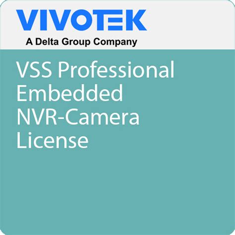 VIVOTEK VSS Embedded License; 1 channel per camera on ND NVR